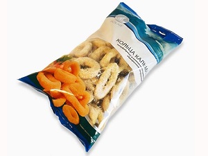 Кальмар кольца в панировке